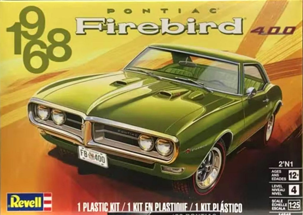 Revell 1/25 Pontiac Firebird 1968 85-4545 COMING SOON!