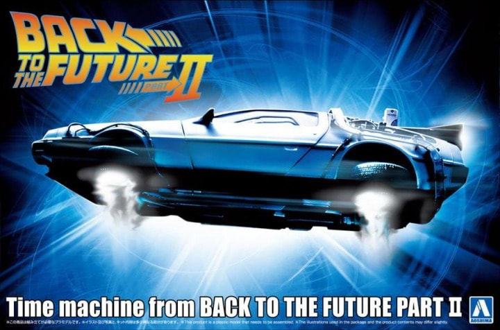 Aoshima 1/24 Back to the Future Part II The Time Machine 