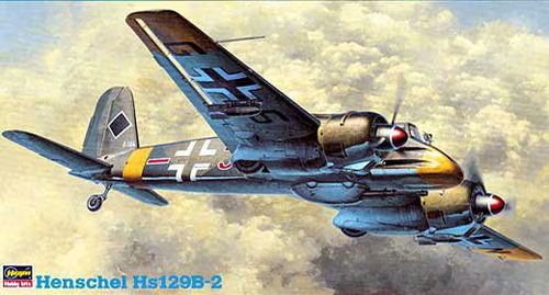 Hasegawa 1/48 German Hs129B-2 JT71 09071