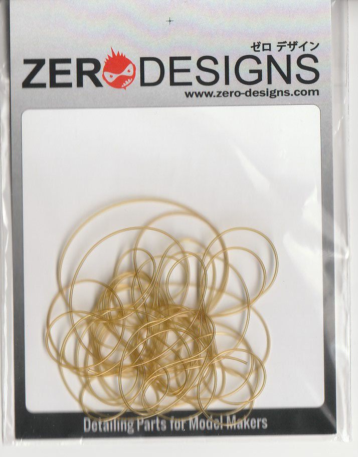 Zero Designs 0.6mm Micro Tubing Translucent Gold ZDT003