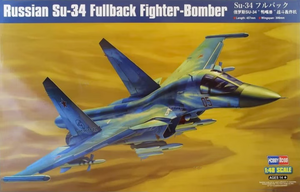 HobbyBoss 1/48 Russian Su-34 Fullback Fighter Bomber 81756