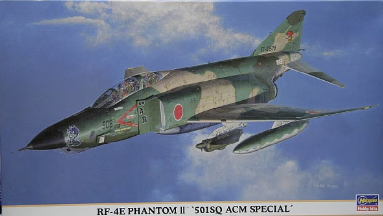 Hasegawa 1/72 Japanese RF-4E Phantom II '501SQ ACM Special' 00862