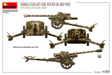 Load image into Gallery viewer, MiniArt 1/35 German 7.5cm Anti-Tank Gun PAK40 Mid Production w/ Crew 35400
