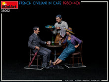 Load image into Gallery viewer, Miniart 1/35 French Civilians 30-40s in Cafe 38062