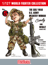 Load image into Gallery viewer, Finemolds 1/12 World Fighter Collection US Army Infantrywoman Sandy FT5