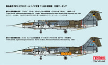 Load image into Gallery viewer, FineMolds 1/72 German F-104G Jet Fighter FX10