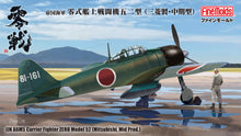 Load image into Gallery viewer, FineMolds 1/48 Japanese Mitsubishi A6M5 Zero Type 52 FZ01