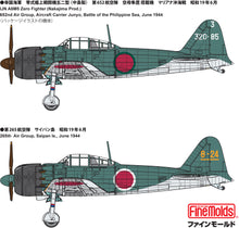 Load image into Gallery viewer, FineMolds 1/48 Japanese Nakajima A6M5 Zero Type 52 FZ02