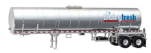 Load image into Gallery viewer, Walthers 1/87 Food Grade Tank Trailer Dairy Fresh Milk Products 949-12353