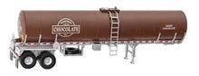 Load image into Gallery viewer, Walthers 1/87 Food Grade Tank Trailer Gourmet Chocolate Co. 949-12355