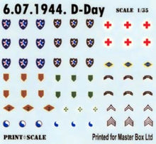 Load image into Gallery viewer, MasterBox 1/35 US D-Day 6th June 1944 MB3520