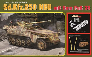 Dragon 1/35 German Sd.Kfz.250 Neu mit 5cm Pak38 Premium Edition 6884