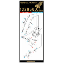 Load image into Gallery viewer, HGW 1/32 German Fw190A-4 Textile Seatbelts with PE Buckles 132656'