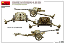 Load image into Gallery viewer, MiniArt 1/35 German 7.5cm Anti-Tank Gun PAK40 Mid Production w/ Crew 35400