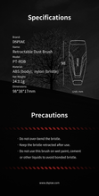Load image into Gallery viewer, Dspiae  PT-RDB Retractable Dust Brush'