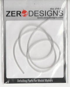 Zero Designs 2mm Micro Tubing Transparent ZDT004
