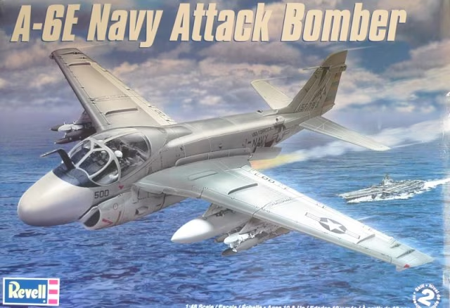 Revell 1/48 US Grumman A-6E Navy Attack Bomber RMX855626 C