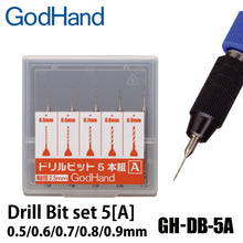 Load image into Gallery viewer, Godhand GH-DB-5A Drill Bits (5)