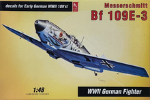 Load image into Gallery viewer, Hobbycraft 1/48 German Messerschmitt Bf109E-3 w/ Extras HC1569C SALE!