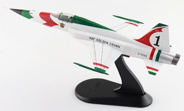 HobbyMaster 1/72 Iranian F-5E Tiger II IIAF Golden Crown 1970's Plane #1 HA3397