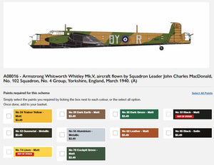 Airfix 1/72 British Armstrong Whitworth Whitley Mk.V A08016