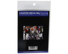 Load image into Gallery viewer, G-Rework Caution Decal 04 1/144 1/100 491731 GPTCAU-04