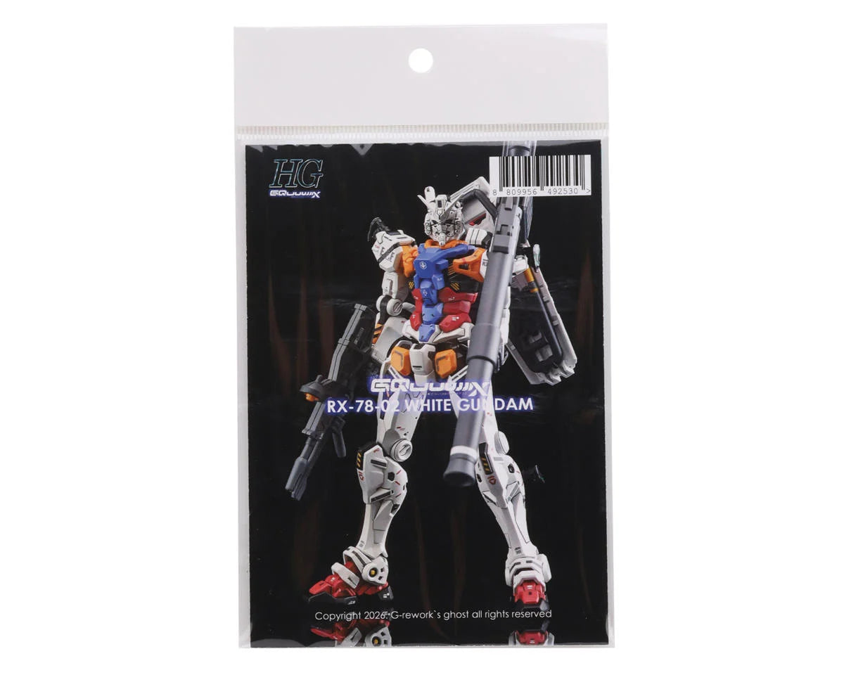 G-Rework Decal HG RX-78 White Gundam GQuuuuuuX 492530 GPTCD-H-GQ09