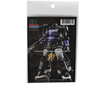 Load image into Gallery viewer, G-Rework Decal HG Origin Zaku Black Tri-Stars High Mobility 490611 GPTCD-H152