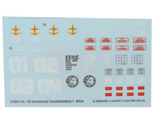 Load image into Gallery viewer, G-Rework Decal MG Full Armor Gundam Thunderbolt Ver.Ka 490130 GPTCD-M193