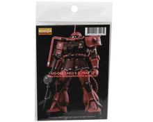 Load image into Gallery viewer, G-Rework Decal MG Char's Zaku II 672431 GPTCD-M98