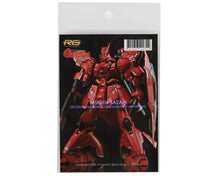 Load image into Gallery viewer, G-Rework Decal RG Sazabi MSN-04 490314 GPTCD-RG29