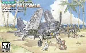 AFV Club 1/144 US F4U Corsair w/ Folded Wings 2 Complete Kits AR14408