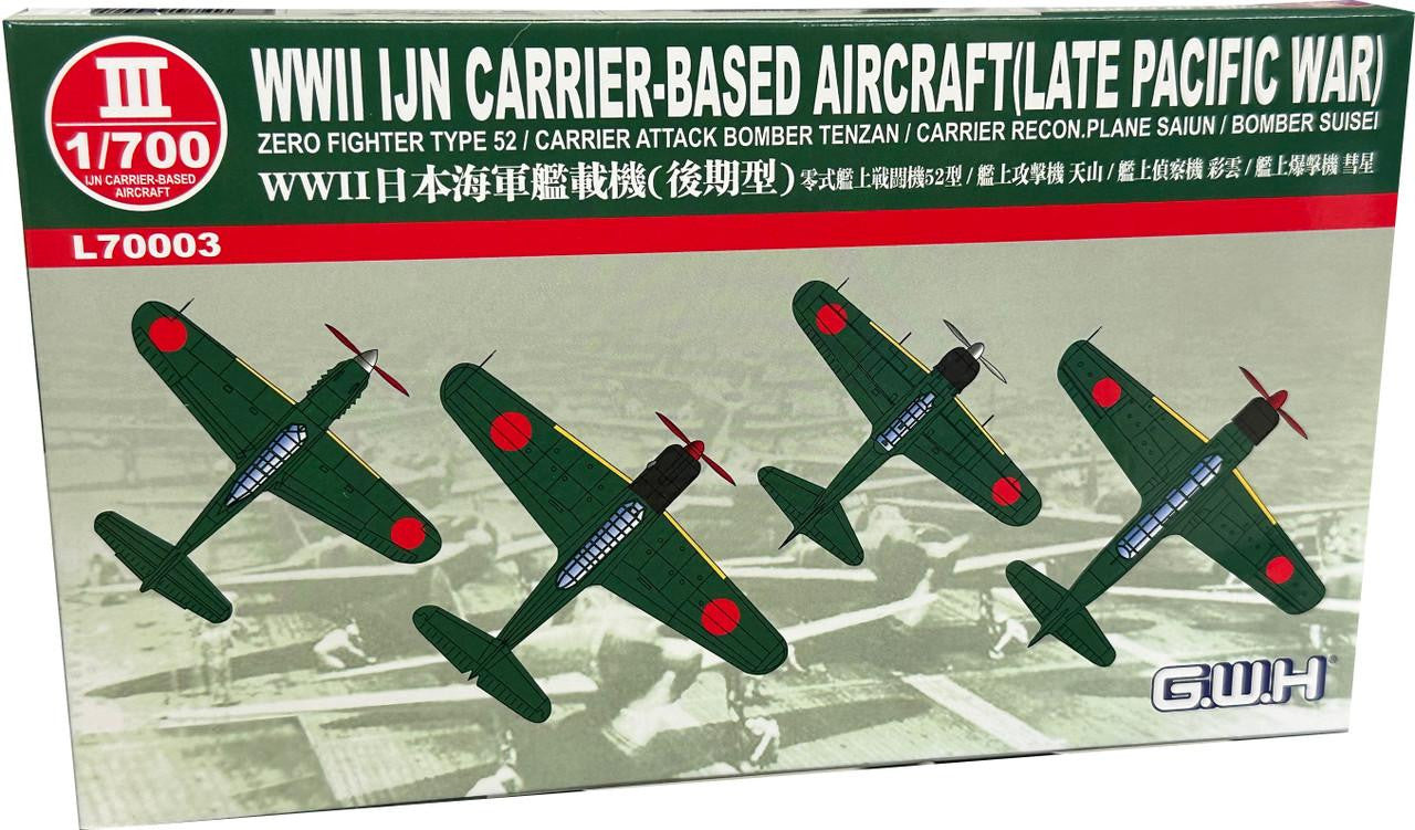 Great Wall Hobby 1/700 Japanese WWII IJN Carrier-Based Aeroplanes