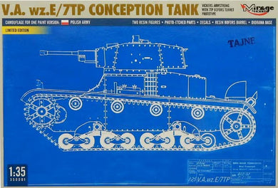 Mirage Hobby 1/35 Polish VA wzE/7TP Conception Tank 350001