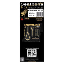 Load image into Gallery viewer, HGW 1/32 British Hurrican Mk.IIB Seatbelts with PE Buckles for Revell Kit 132636