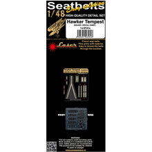 Load image into Gallery viewer, HGW 1/48 British Tempest Microplastic/Photoetch Seatbelts 148564'