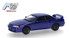 Load image into Gallery viewer, Micro City 1/87 HO Nissan Skyline GTR32 Blue 87MC000101