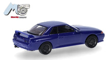 Load image into Gallery viewer, Micro City 1/87 HO Nissan Skyline GTR32 Blue 87MC000101