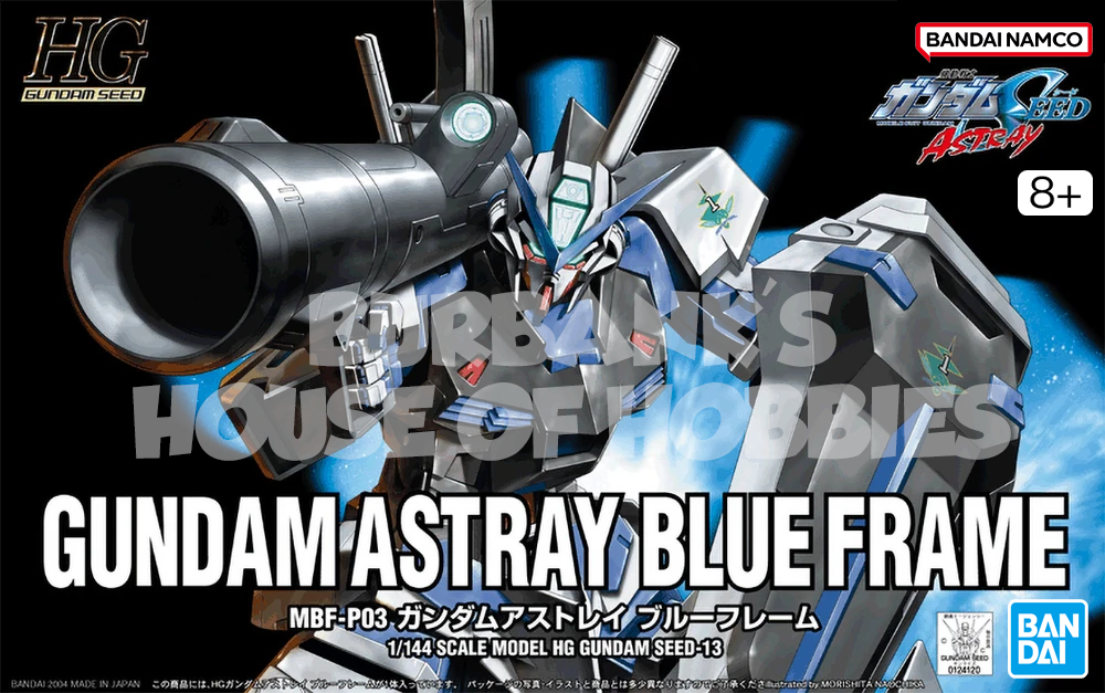 Bandai 1/144 HG  #13 Gundam Astray Blue Frame Gundam Seed 5060358