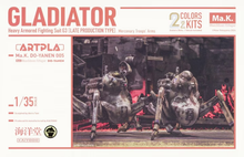 Load image into Gallery viewer, Kaiyodo ARTPLA Maschienen Krieger 1/35 Do-Yanen H.A.F.S. Gladiator (2) 190314