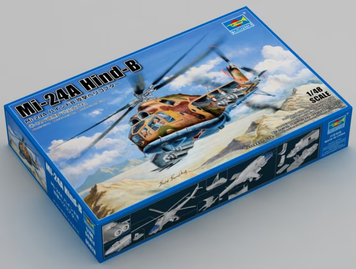 Trumpeter 1/48 Russian Mi-24A Hind-B 05828 COMING SOON!