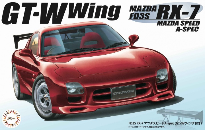 Fujimi 1/24 Mazda RX-7 FD3S Mazda Speed A-Spec GT-Wing ID-331