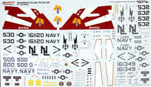 Load image into Gallery viewer, Kinetic 1/48 US EA-6B Dark Prowler (New Wings) w/ 3-wheel Tractor K48044
