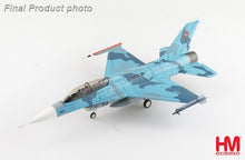 Load image into Gallery viewer, HobbyMaster 1/72 US F-16B &#39;Top Gun&#39; Centennial of Naval Aviation 04 2011 HA38019