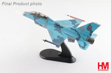 Load image into Gallery viewer, HobbyMaster 1/72 US F-16B &#39;Top Gun&#39; Centennial of Naval Aviation 04 2011 HA38019