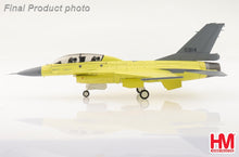 Load image into Gallery viewer, HobbyMaster 1/72 F16V Fighting Falcon "Yellow Viper" 6814 ROCAF HA38046