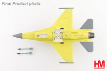 Load image into Gallery viewer, HobbyMaster 1/72 F16V Fighting Falcon "Yellow Viper" 6814 ROCAF HA38046
