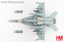 Load image into Gallery viewer, HobbyMaster 1/72 US F/A-18F Super Hornet AG203/166613, VFA-103 &quot;Jolly Rogers&quot; HA5139