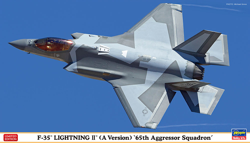 Hasegawa 1/72 US F-35 Lightning II (A Ver.) 65th Aggressor Squadron 02420