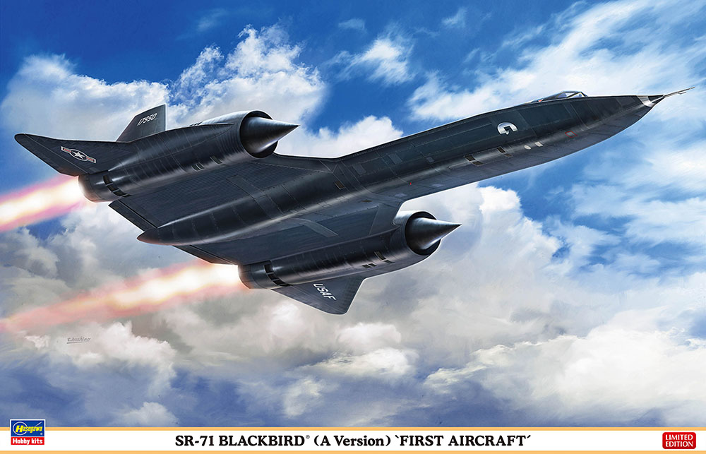 Hasegawa 1/72 US SR-71 Blackbird (A Version) 'First Aircraft